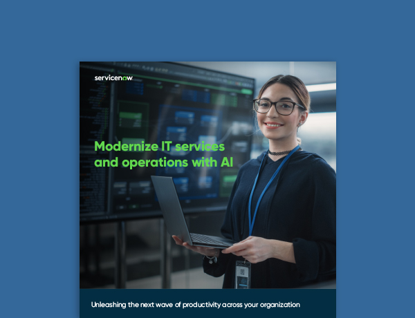 Modernize IT Services and Operations with AI